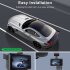 Dual Lens Car Dvr Dash Cam Video Recorder 3 inch Hd Display Front And Built in Camera Driving Recorder Camcorder Front   Built in   Rear