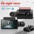 Dual Lens Car Video Recorder Hd 1080p Dash Cam 3 0 Inch Ips Camera Night Vision G Sensor Loop Recording Dvr Recorder