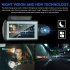 Dual Lens Car Video Recorder Hd 1080p Dash Cam 3 0 Inch Ips Camera Night Vision G Sensor Loop Recording Dvr Recorder   32GB card