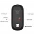 Dual Mode Bluetooth 4 0   2 4G Wireless Mute Computer Mouse for PC Laptop Rose gold
