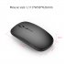 Dual Mode Bluetooth 4 0   2 4G Wireless Mute Computer Mouse for PC Laptop Silver