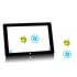 Dual OS Windows 8 Pro Compatible Android 4 2 Tablet with an Intel Bay Trail 1 6GHz Quad Core CPU  32GB SSD Memory  2GB RAM and a 10 1 Inch Display