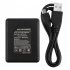 Dual Port Slot AHDBT 501 Battery Charger for GoPro Hero 5 6 7 HERO5 Black Cam  black