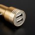 Dual Port USB Car Charger Adapter can charge two devices at once from your cars cigarette lighter and has a Safety hammer for emergencies