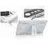Dual Receiver Wireless Home Security Video Door Phone featuring 2 4GHz transmitter and two video receivers is the ideal secure way to protect your property