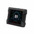 Dual System Hud Obd2 Gps Head up Display Hd Obd Lcd Instrument Speedometer Slope Meter Car Fault Code Clearing Detector black