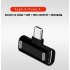 Dual Type C USB C Earphone Headphone Audio Charging Charger Adapter Splitter Convertor for Xiaomi 6 6X 8 Note3 Mix 2 Huawei Mate 10 P20  Silver