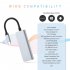 Dual USB 3 0 ports support transmission speed rates up to 5Gbps  the 2 USB ports can be used simultaneous  allow you to connect keyboard  mouse  U flash Drive 