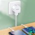 Dual USB Round Travel Charger Mobile Phone Charging Head USB Power Adapter With Plug For Laptops Pad Phone And More White  UK standard 