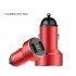 Dual Usb Car Charger Digital Display Multi functional Constant Temperature Charging Adapter Vehicle Parts black