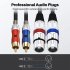 Dual Xlr 3 pin Female To Dual Rca Male Audio Cable Dual Xlr To Dual Rca Plug Patch Cord Connector  Wire Female 1 5 meters