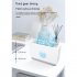 Dual color Flame Air Humidifier Aroma Diffuser Desktop Quiet Humidifier Fog Maker Home Fragrance Diffuser White