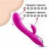Dual point Vibrator Female Licking Machine Clitoris Stimulator G Spot Powerful Dildo Wand Female Adult Sex Toys pink