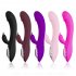 Dual point Vibrator Female Licking Machine Clitoris Stimulator G Spot Powerful Dildo Wand Female Adult Sex Toys pink