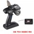 DumboRC X6 RC Transmitter Remote Control With Receiver 2 4G 6CH Remote Control For Rc Car Boat Tank X6F
