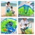 Durable Holding Toys Balls Beach Mesh Tote Bag  Beach Necessaries Children Toys Stay Away from Sand Blue net green bag