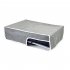 Dust Cover Waterproof Cover Sleeve Anti Scratch Protector Case Cover Compatible For PS5 Console Digital Disc Edition horizontal gray