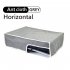 Dust Cover Waterproof Cover Sleeve Anti Scratch Protector Case Cover Compatible For PS5 Console Digital Disc Edition vertical gray