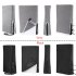Dust Cover Waterproof Cover Sleeve Anti Scratch Protector Case Cover Compatible For PS5 Console Digital Disc Edition vertical gray