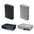 Dust Cover Waterproof Cover Sleeve Anti Scratch Protector Case Cover Compatible For PS5 Console Digital Disc Edition vertical gray