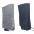 Dust Cover Waterproof Cover Sleeve Anti Scratch Protector Case Cover Compatible For PS5 Console Digital Disc Edition vertical gray