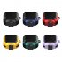 Dust proof Flip Earphone  Protective  Case With Switch Wireless Charging Disassembly Design Compatible For Samsung Galaxy Buds Live pro Black yellow