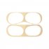 Dust proof Protective Film for AirPods Pro Ultra thin Skin Cover Metal Plated Sticker Earphone Dust Guard  rose gold