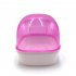 Dustproof Plastic Cute Small Pet Hamster Bathroom Sauna Bathtub Playing Box Pink Dustproof bathroom