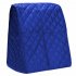 Dustproof Waterproof Cloth Quilted Blender Cover Organizer Bag for Kitchen Mixer blue
