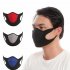 Dustproof Windproof Face Guard Anti Dust Snowboard Skating Cycling Anti bacterial Reusable Face Towel red