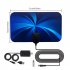 Dvb t2 Digital Antenna 3600 Miles Indoor 4K Tv Ground Signal Receiving Antenna Hd Vhf Uhf With Amplifier suit