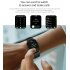 Dw11 Smart  Watch Heart Rate Blood Pressure Bluetooth Call 1 63 Hd Full screen Multi sport Watch black