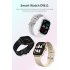 Dw11 Smart  Watch Heart Rate Blood Pressure Bluetooth Call 1 63 Hd Full screen Multi sport Watch gold