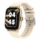 Dw11 Smart  Watch Heart Rate Blood Pressure Bluetooth Call 1 63 Hd Full screen Multi sport Watch gold