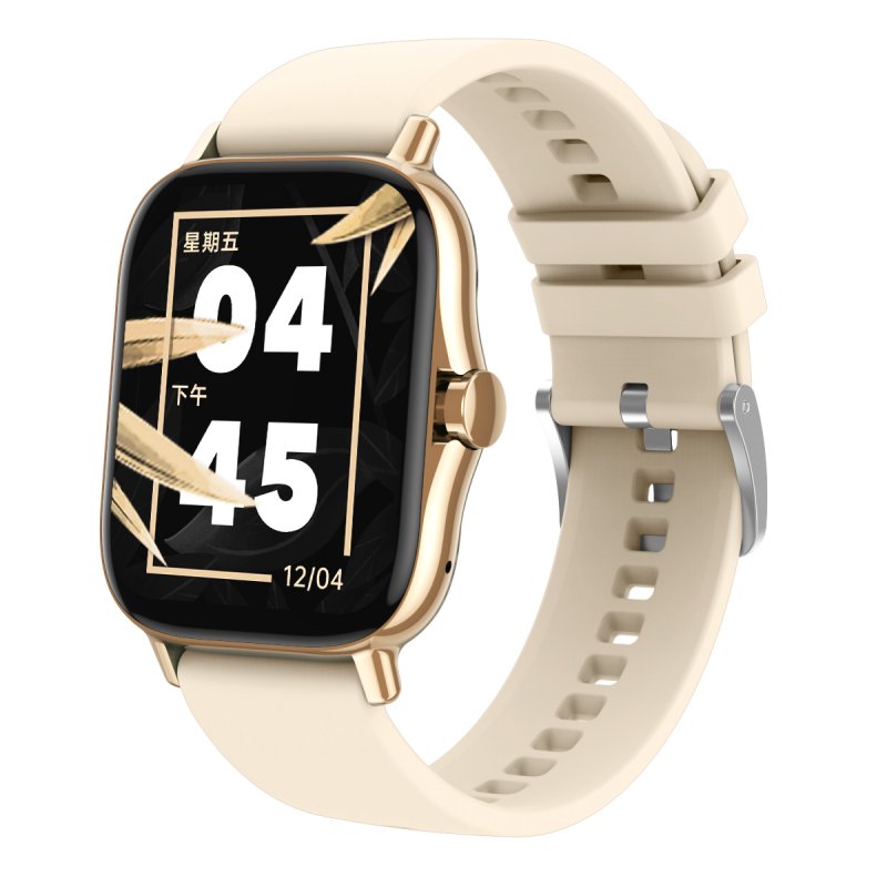 Dw11 Smart  Watch Heart Rate Blood Pressure Bluetooth Call 1.63 Hd Full-screen Multi-sport Watch gold