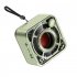 Dw12 Wireless Bluetooth Speaker Transparent Mini Cube Gifts Portable Small Audio Support Tf Card black