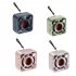 Dw12 Wireless Bluetooth Speaker Transparent Mini Cube Gifts Portable Small Audio Support Tf Card black
