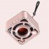 Dw12 Wireless Bluetooth Speaker Transparent Mini Cube Gifts Portable Small Audio Support Tf Card black
