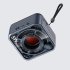 Dw12 Wireless Bluetooth Speaker Transparent Mini Cube Gifts Portable Small Audio Support Tf Card black
