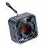 Dw12 Wireless Bluetooth Speaker Transparent Mini Cube Gifts Portable Small Audio Support Tf Card black
