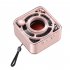 Dw12 Wireless Bluetooth Speaker Transparent Mini Cube Gifts Portable Small Audio Support Tf Card black