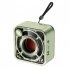Dw12 Wireless Bluetooth Speaker Transparent Mini Cube Gifts Portable Small Audio Support Tf Card black