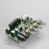 Dx 0809 Audio Amplifier Dc12v 2 x 40W 2 0 Channel with Microphone Input 2 Channel High Power Amp Board