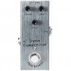 Dyna Compressor Overdrive Pedal Overdrive Volume Tone Knob Effect Pedals With Steel Metal Shell Electric Guitar Effects Gray - Blast Compression