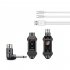 Dynamic Microphone Converter Wireless System Xlr Transmitter Receiver 6 5 Adapter For Dynamic Mic Upgrade black