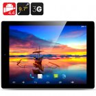 E Ceros Revolution 2 3G Android 9 7 Inch Tablet with 2048x1576 Retina Screen a Quad Core 1 8GHz CPU  Mail T7 GPU  2GB RAM with 32GB Internal Memory and SD Slot
