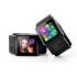 E Ceros Smart  Waterproof Smartwatch that features 3G  Nano Waterproof IP57  MTK6577 Dual Core 1GHz CPU  1 54 Inch Touch Screen  Android 4 0 OS and is in black 