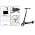 E Scooter is an electric portable folding scooter with a 250W brushless motor  8800mAh Lithium Battery can reach speeds up to25kph and take 120kg Loads