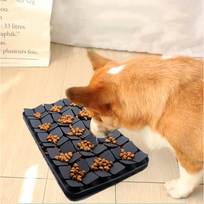 Pet Silicone Snuffle Mat Slow Feeder Lick Mat Cat Supplies Encourages Natural Foraging Skill For Slow Down Eating 
