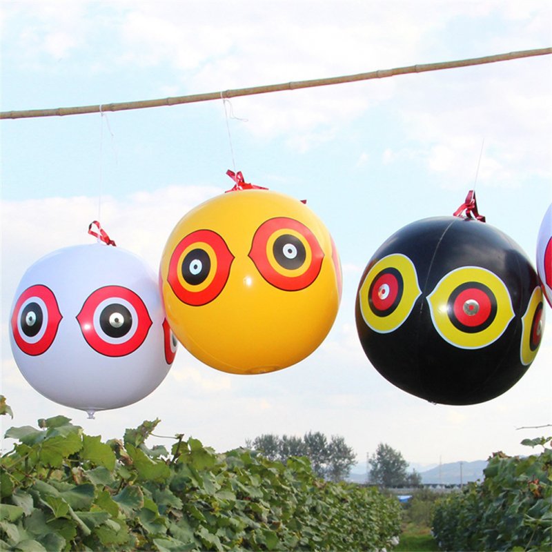 Scare Eye Bird  Repellent Eyes Balloons toy For Outdoor Beach Farm 